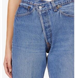 EB Denim Blue Straight Leg Jeans